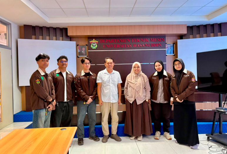 Go Global! Lima Mahasiswa Teknik Mesin Unhas Magang Enam Bulan di Jepang